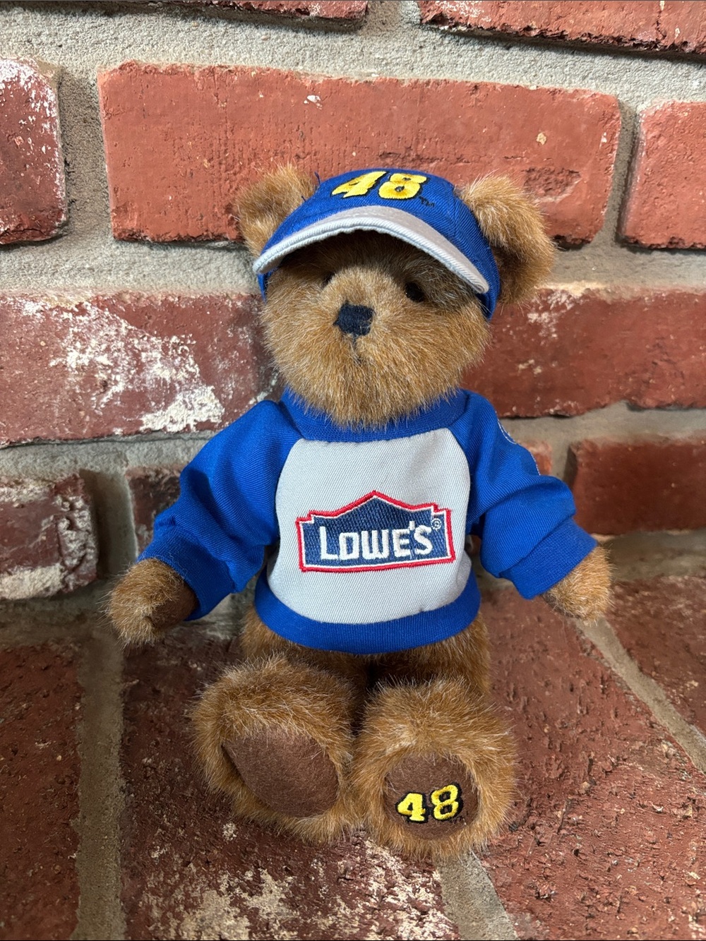 Boyds Bear Lowe's Jimmie Johnson NASCAR Branded Racing Bear Collectible Plush